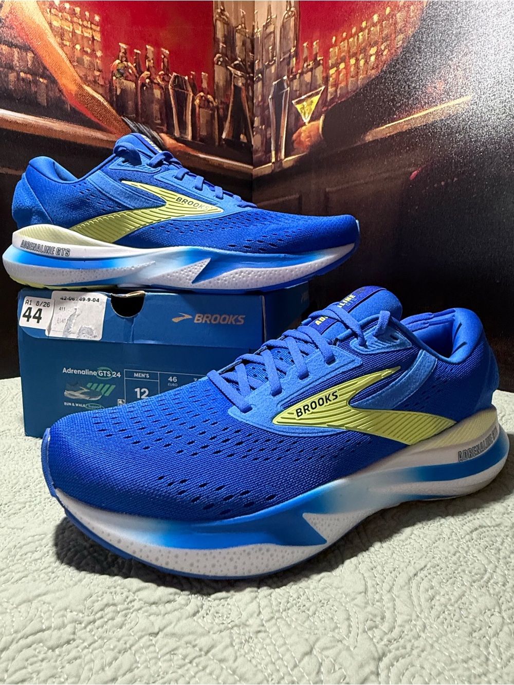 Brooks Adrenaline GTS 24 Men’s size 12 Woman’s size 13.5